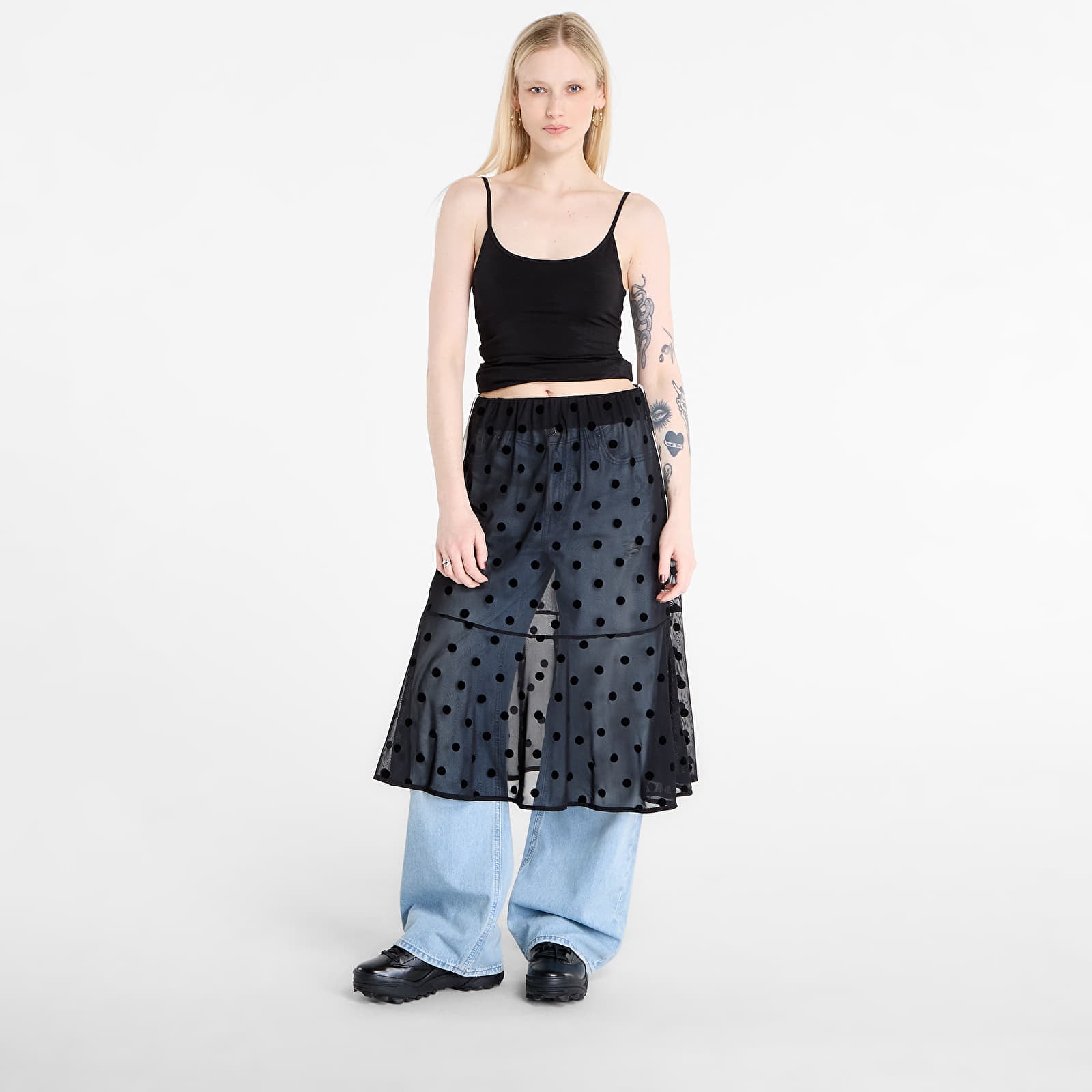 Spódnice damskie adidas Skirt Black
