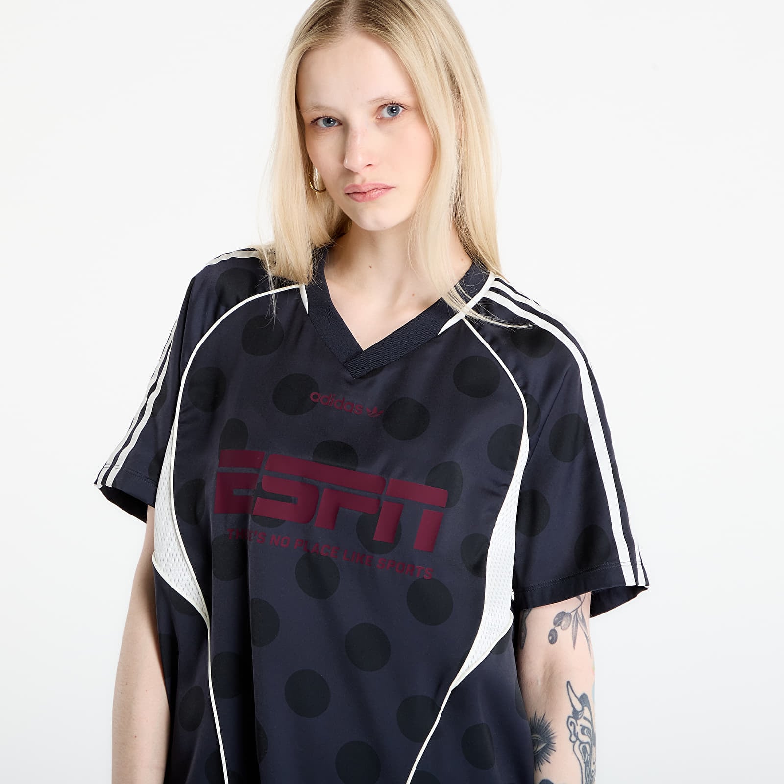 Trøyer adidas Jersey Ss Night Grey