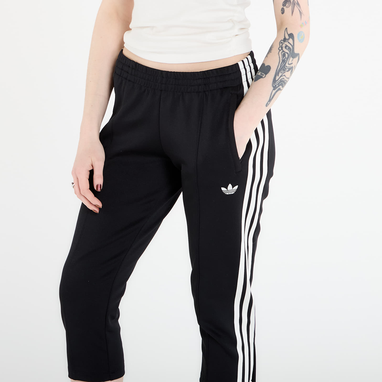 Tepláky adidas 3/4 Sst Track Pants Black