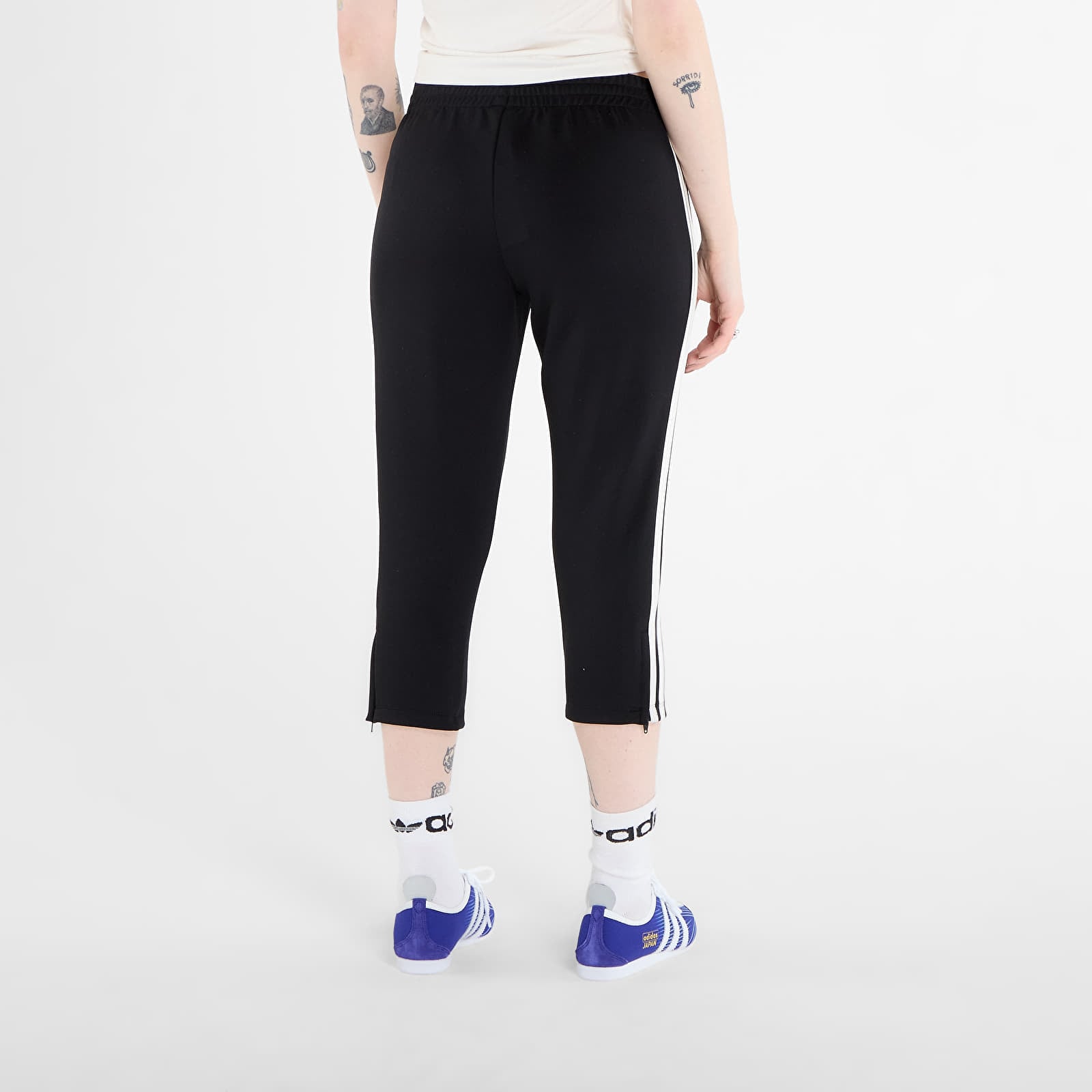 Tepláky adidas 3/4 Sst Track Pants Black