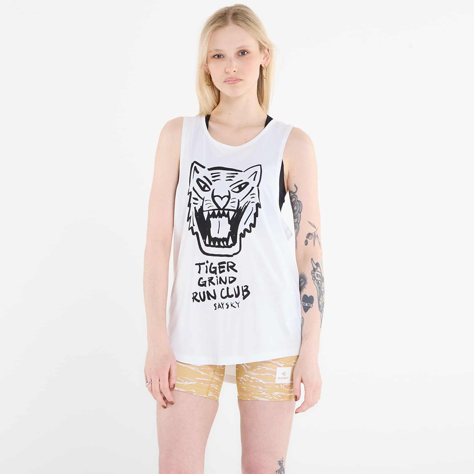 Tank top SAYSKY Tiger Combat Pro Singlet White L