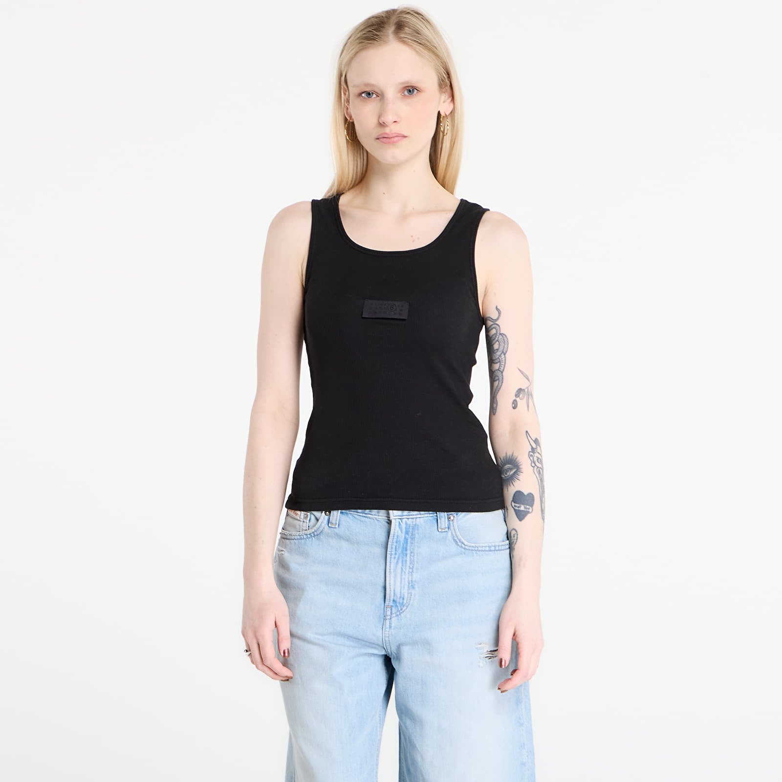 Tílka MM6 Tank Top Black