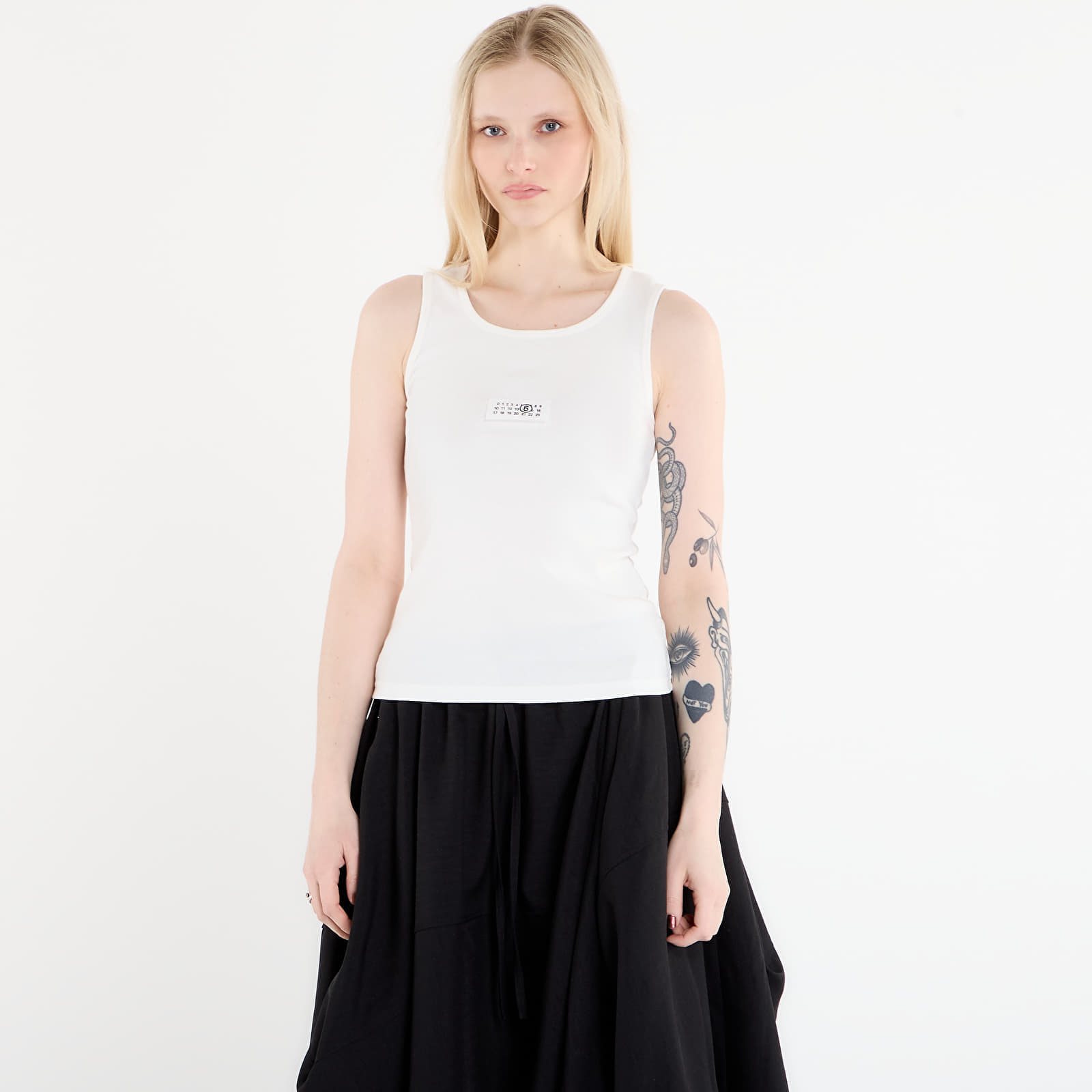 MM6 Tank Top Off White L
