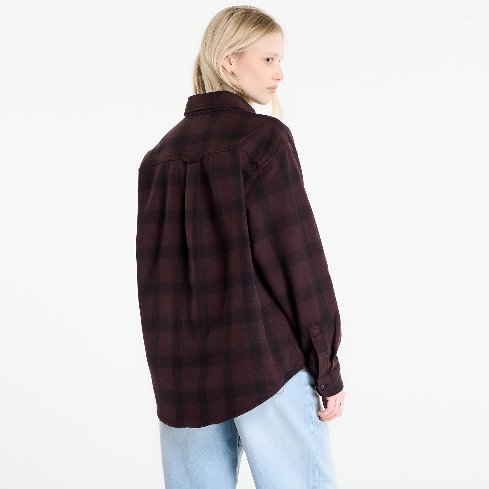 Srajce  Carhartt WIP L/S Edmands Shirt UNISEX Edmands Check/ Natural/ Palisander