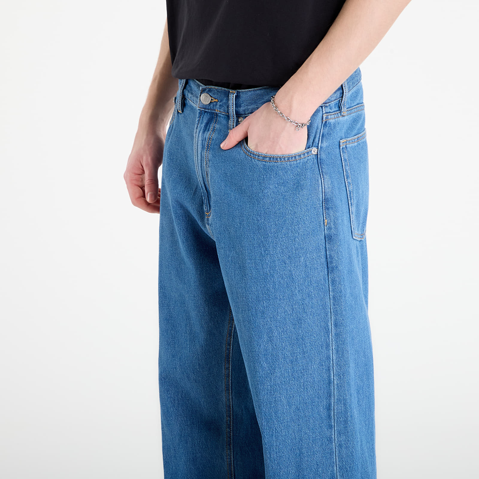 Jeans OBEY Emerson Denim Salty Blue Stone Wash