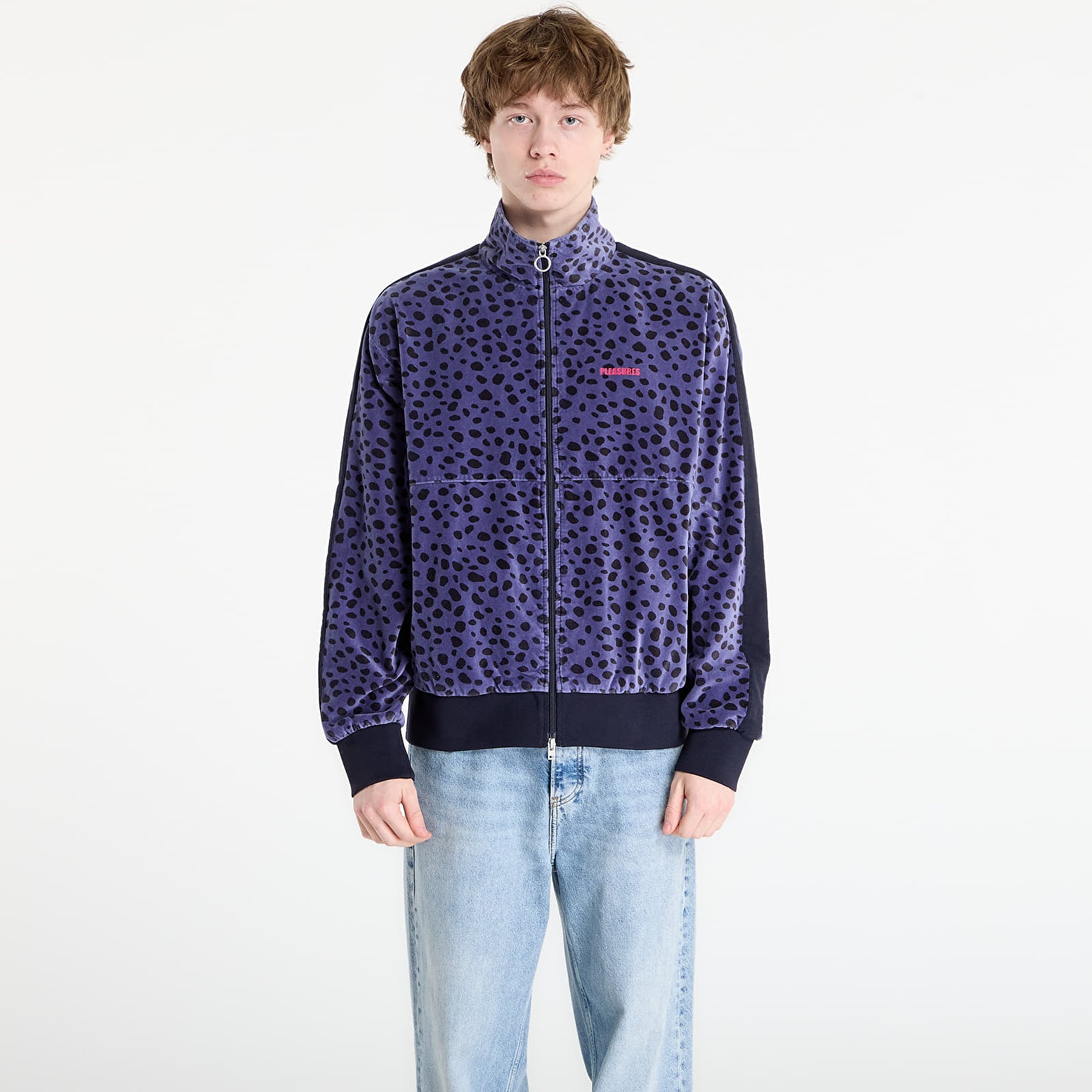 Giacche PLEASURES Ozone Track Jacket Blue