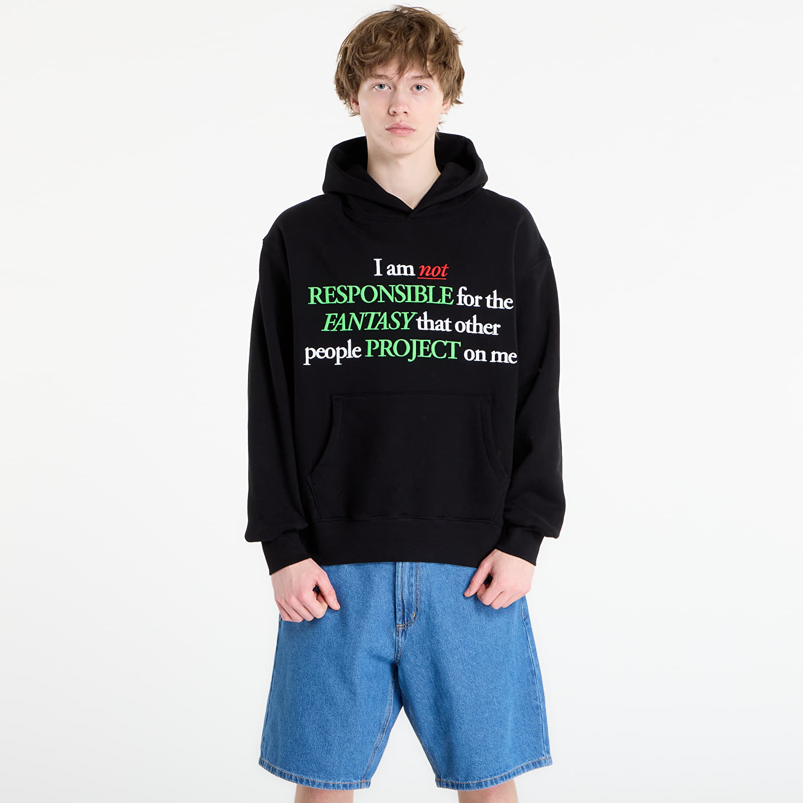 Dukserice PLEASURES Responsible Hoodie Black