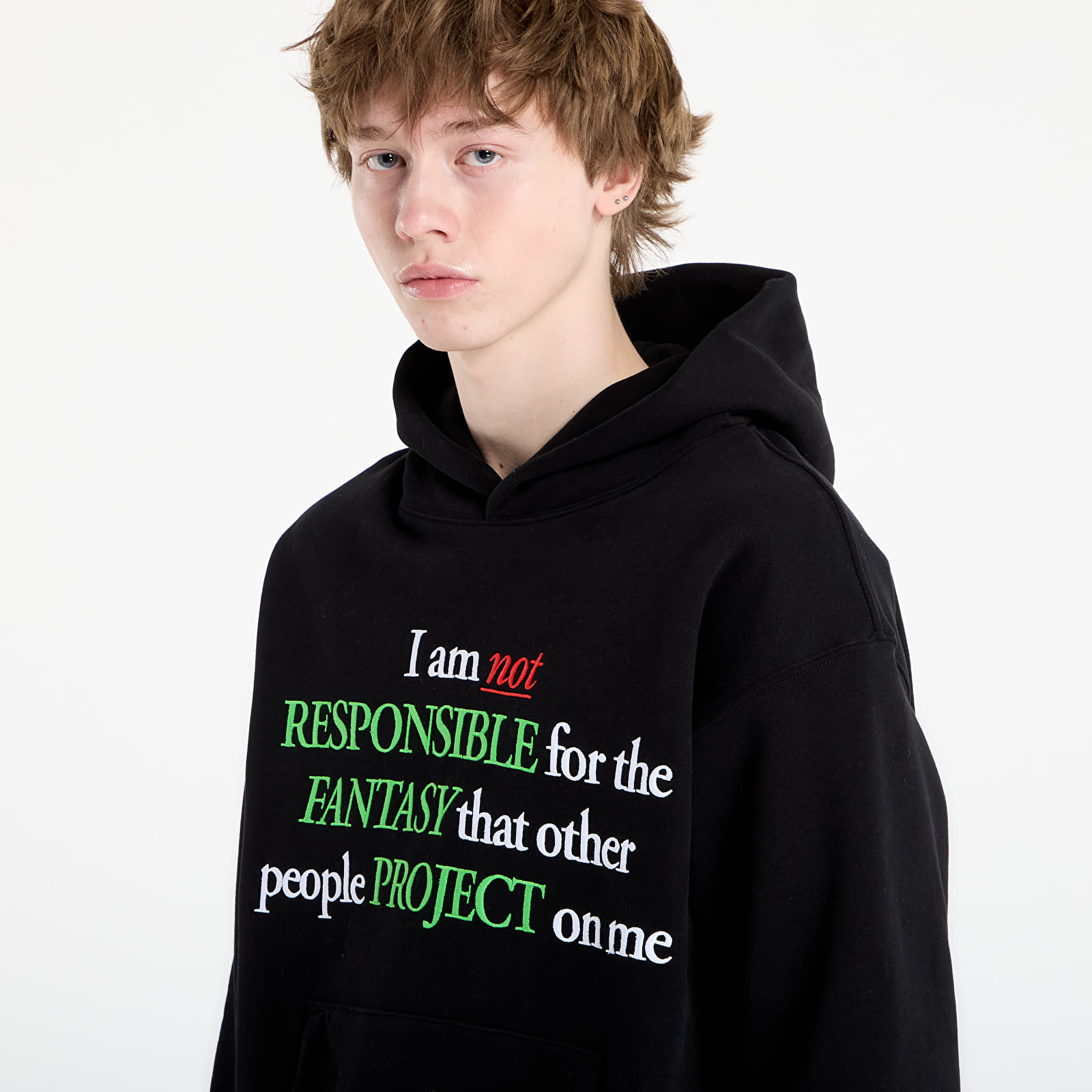 Dukserice PLEASURES Responsible Hoodie Black