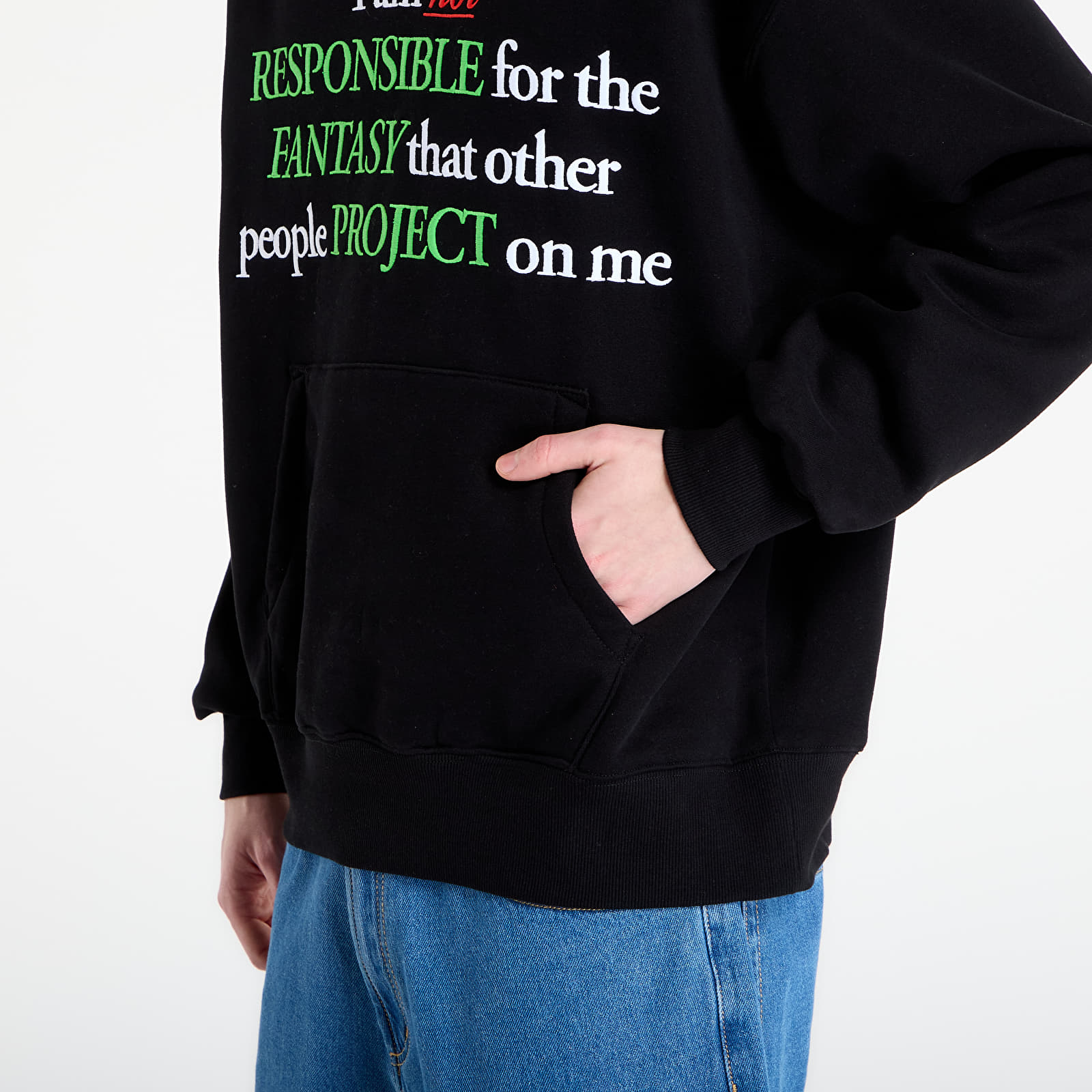 Dukserice PLEASURES Responsible Hoodie Black