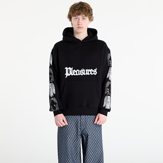 Sweatshirt PLEASURES Angel Demon Hoodie Black