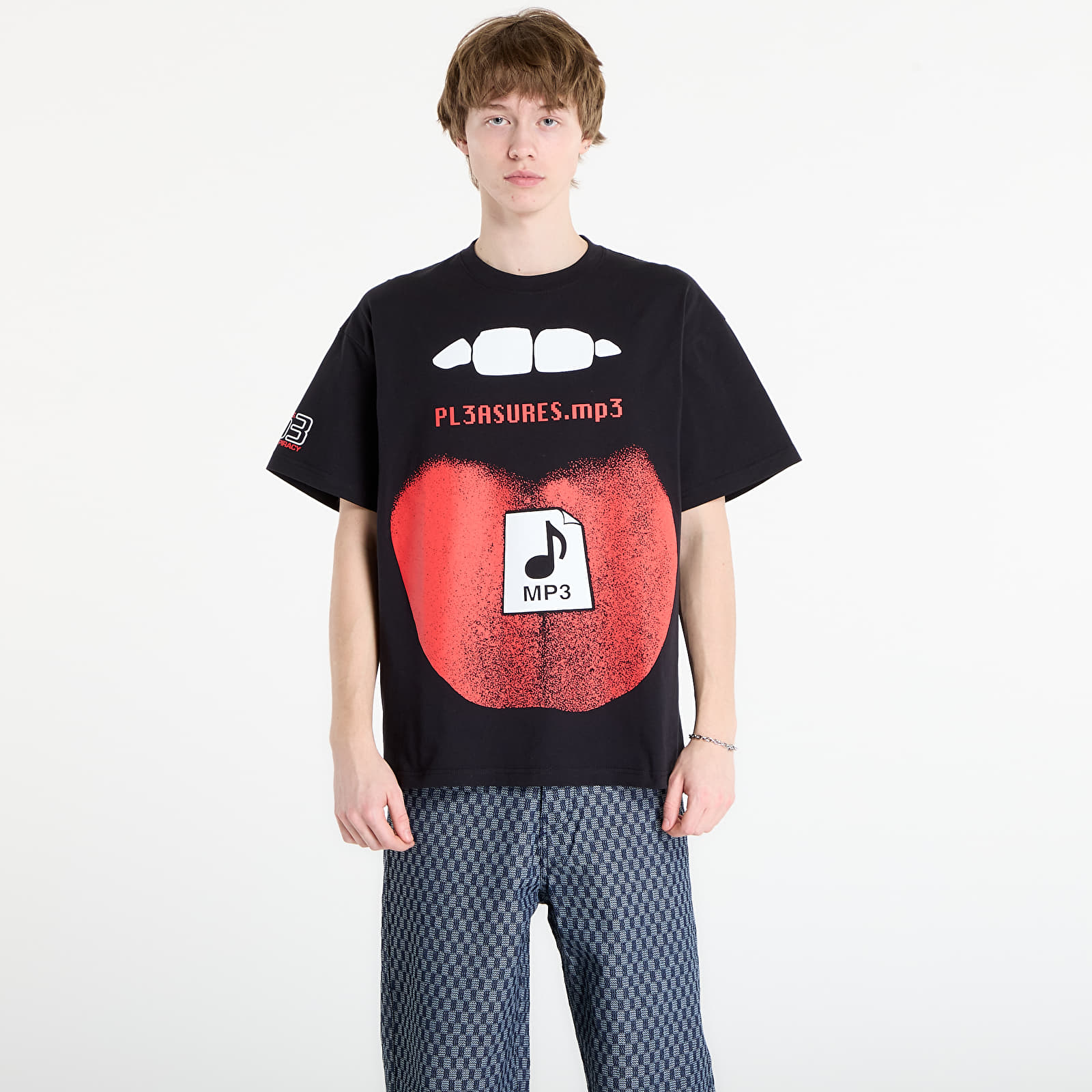 Μπλούζες PLEASURES Piracy T-Shirt Black