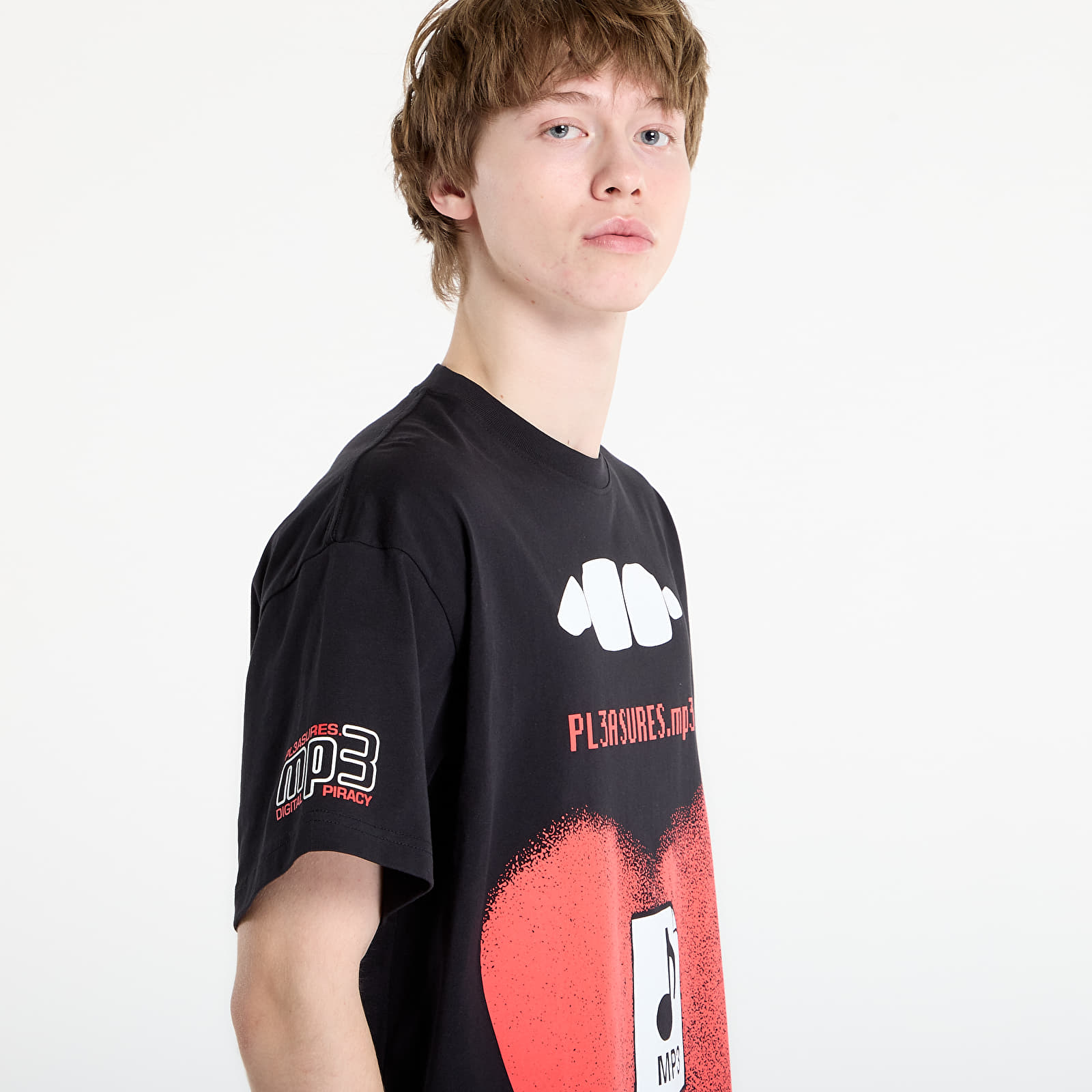 Μπλούζες PLEASURES Piracy T-Shirt Black