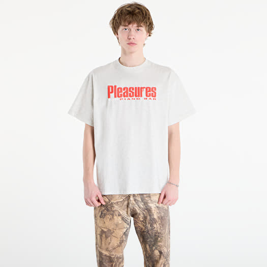 T-shirt PLEASURES Piano Bar T-Shirt Heather