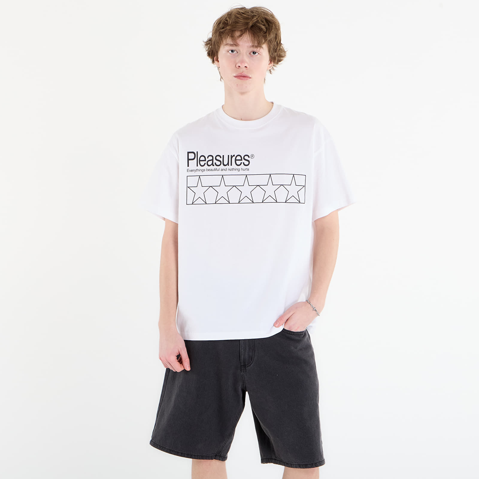 Tricou PLEASURES Supplements T-Shirt White M