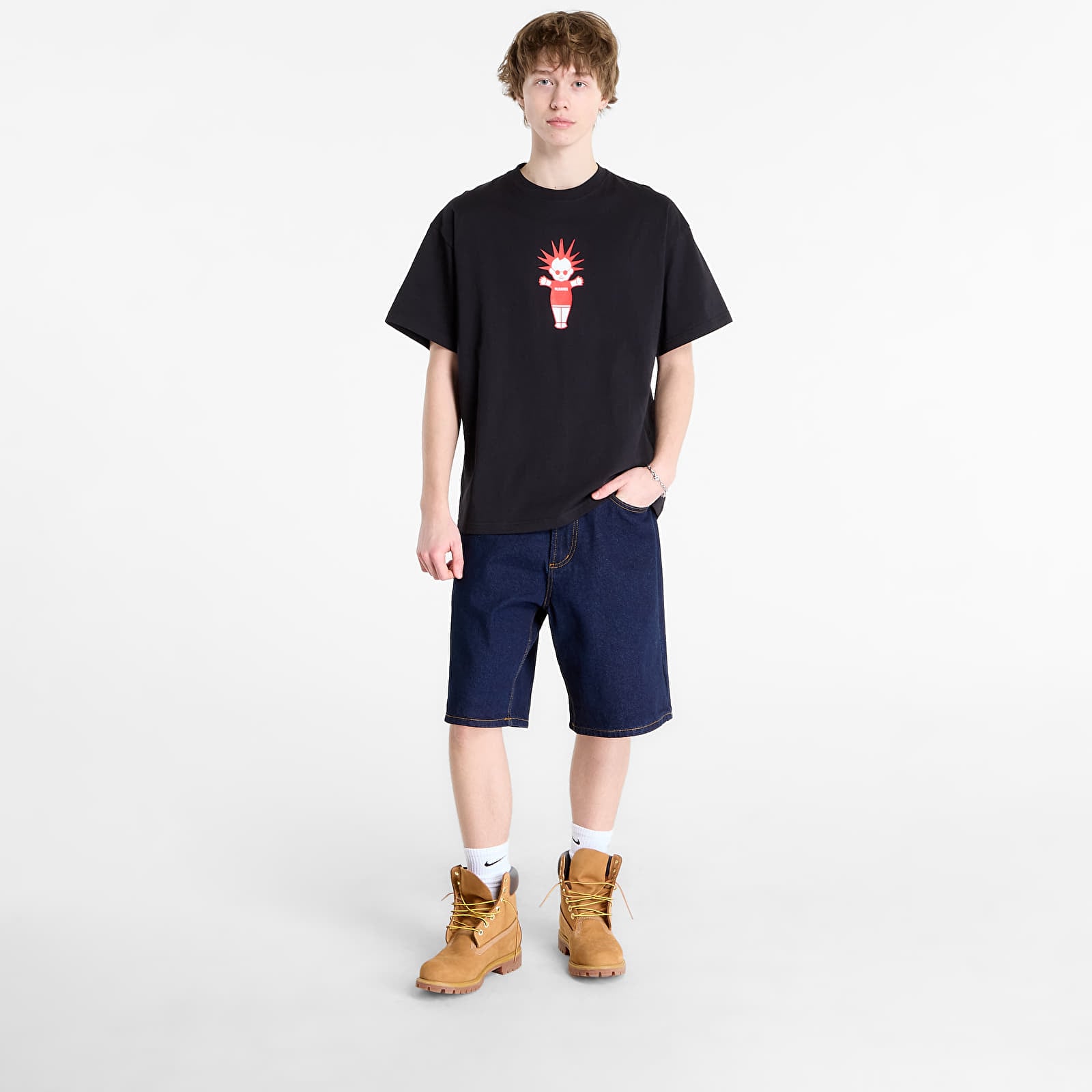 T-särgid PLEASURES Punkpie T-Shirt Black