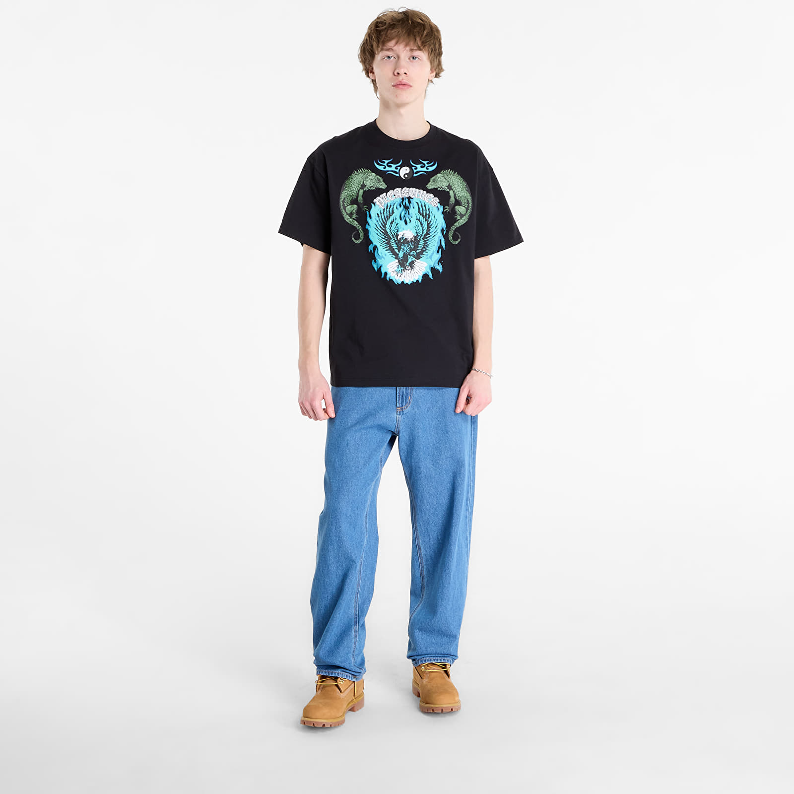 T-krekli PLEASURES Need T-Shirt Black