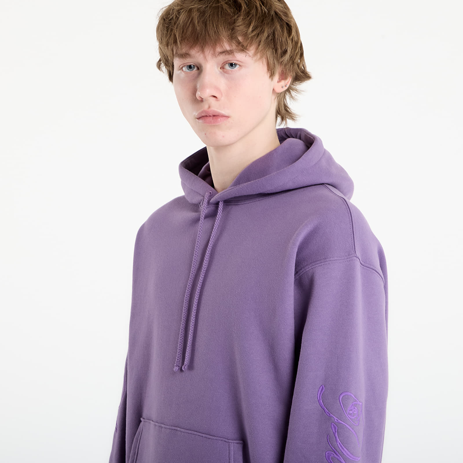 Hoodies en truien PLEASURES Scrawl Hoodie Eggplant