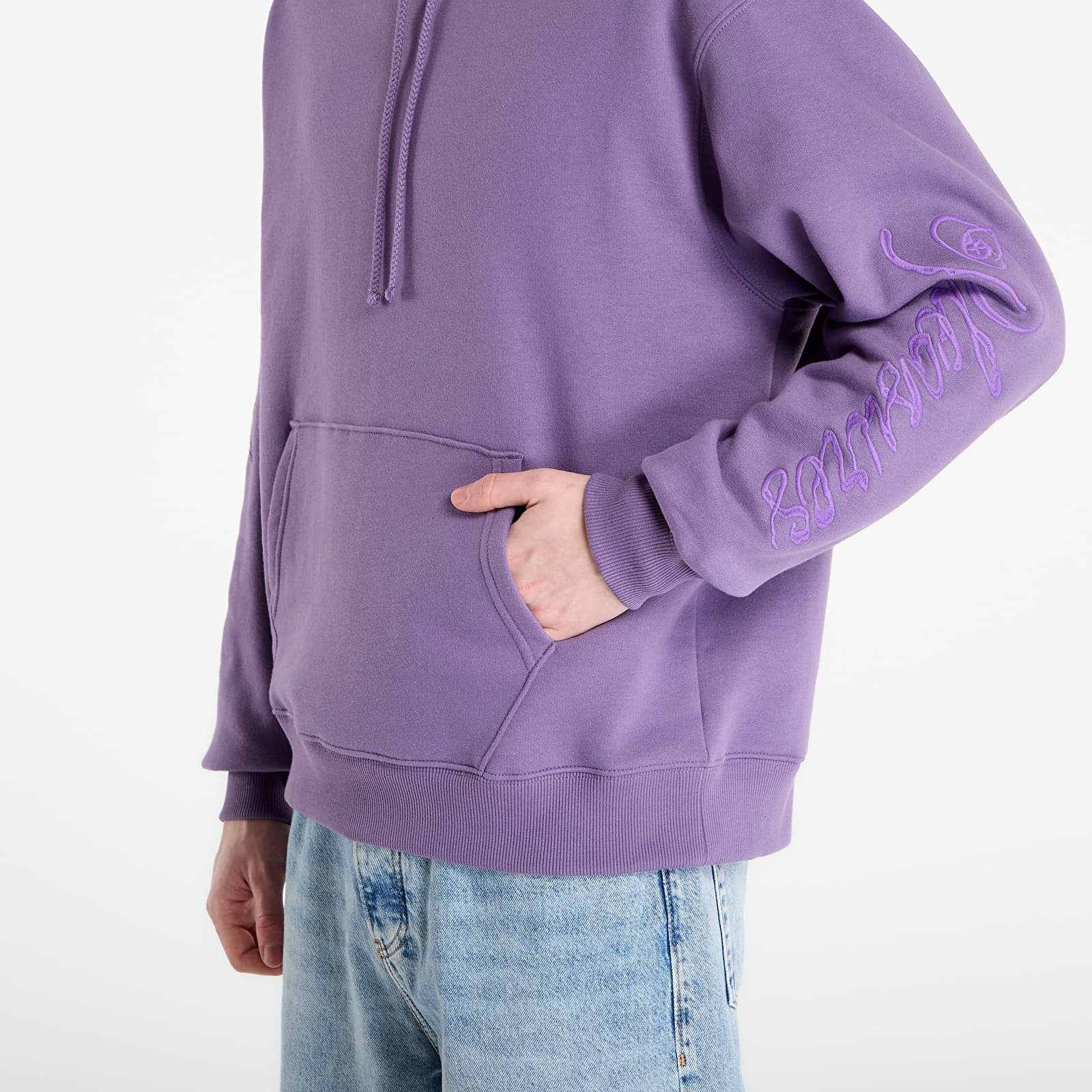 Hoodies en truien PLEASURES Scrawl Hoodie Eggplant