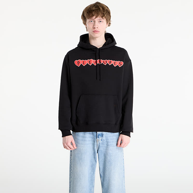 Sweatshirt PLEASURES Grin Hoodie Black
