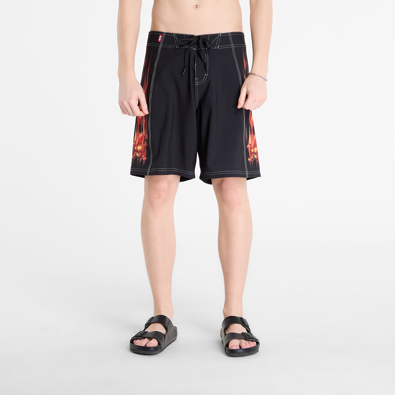 Costume da bagno Oakley Heritage Flame Boardshort Pitch Black