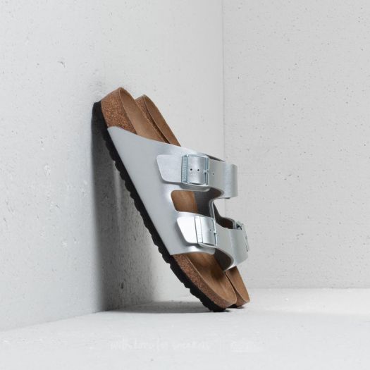 Birkenstock arizona bs silver sale