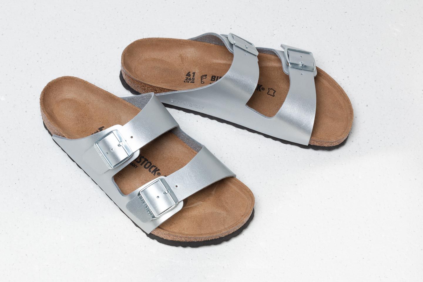 Women's shoes Birkenstock Arizona BS Silver