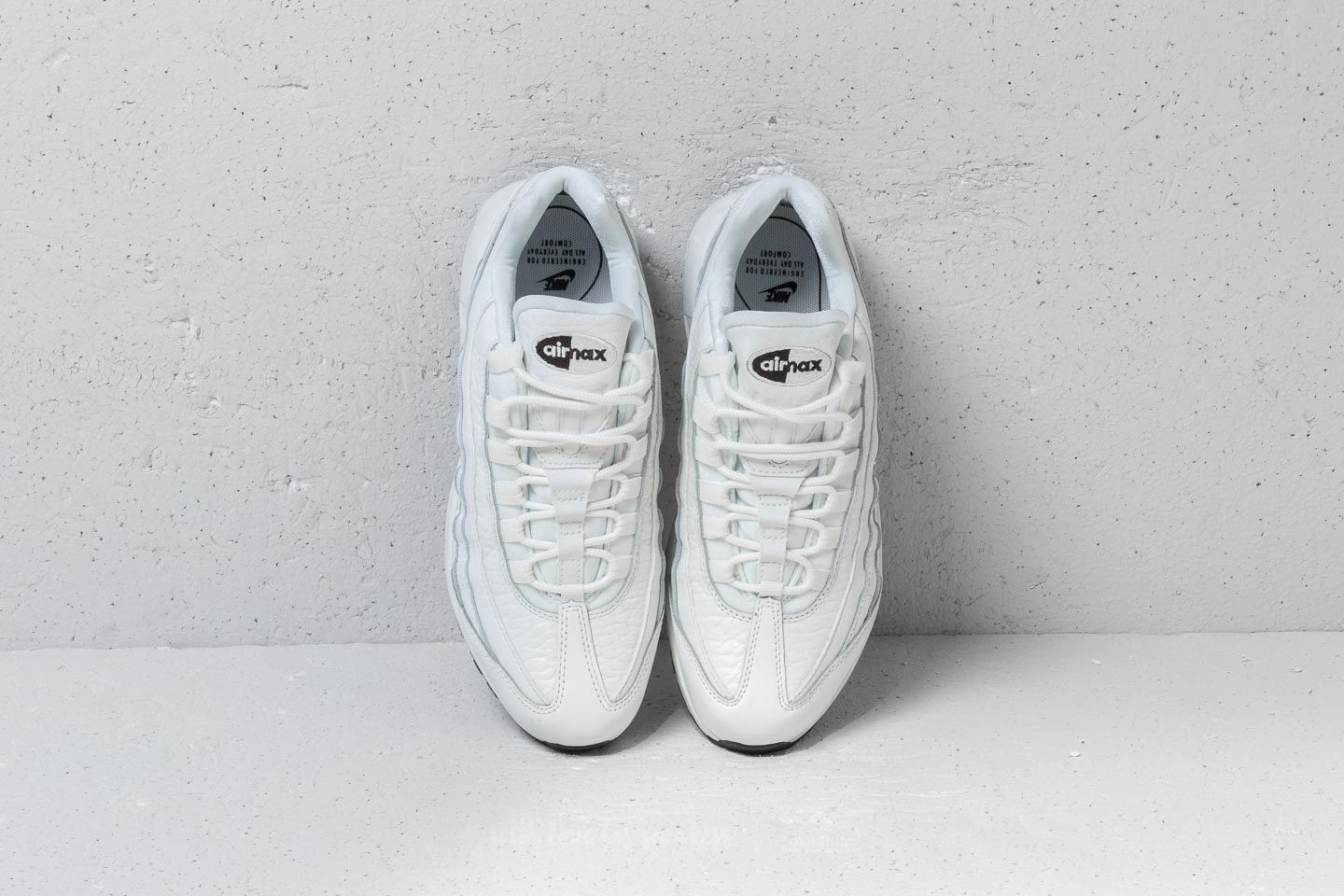 Women's shoes Nike Air Max 95 Leather Wmns Summit White/ Summit White