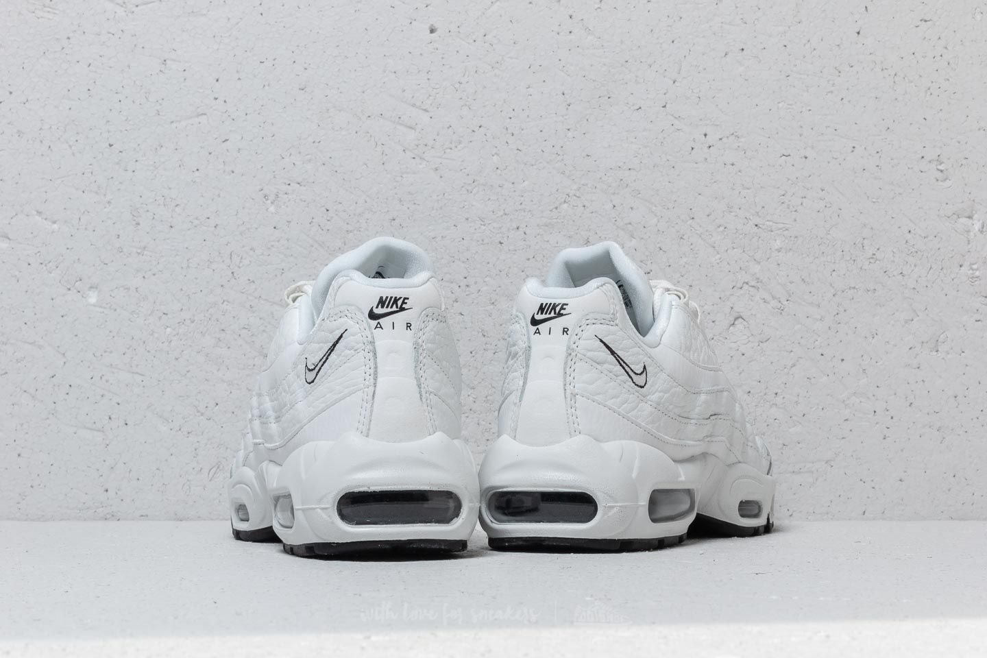 Women's shoes Nike Air Max 95 Leather Wmns Summit White/ Summit White