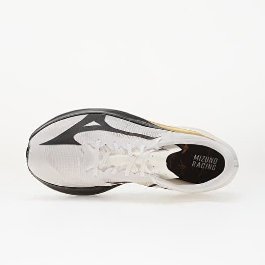 Mizuno Hyperwarp Elite (U) White/ Black/ Gold | Footshop