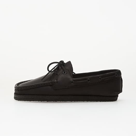 Clarks Originals Godney Boat Black Leather