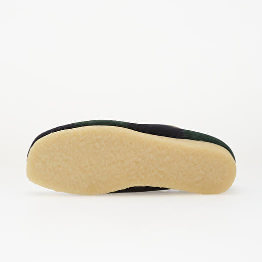 Clarks Originals Wallabee Blue/ Green Strip | Footshop