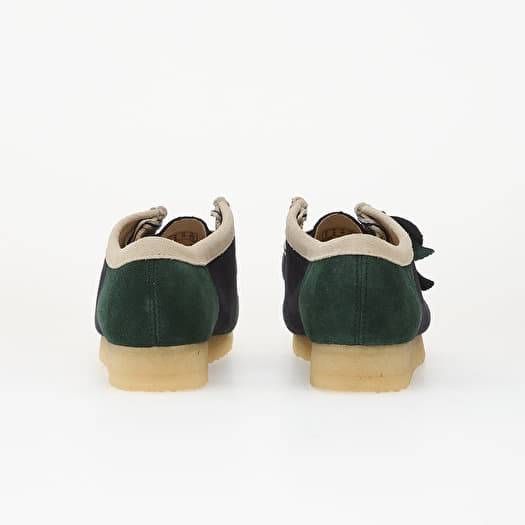 Clarks Originals Wallabee Blue/ Green Strip | Footshop