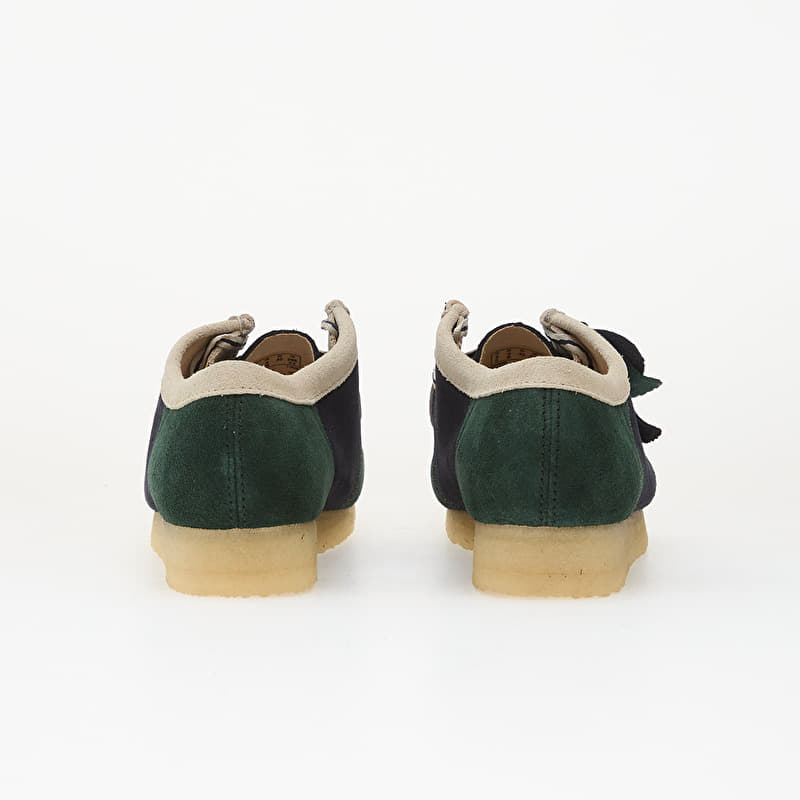 Men's shoes Clarks Originals Wallabee Blue/ Green Strip (26185545