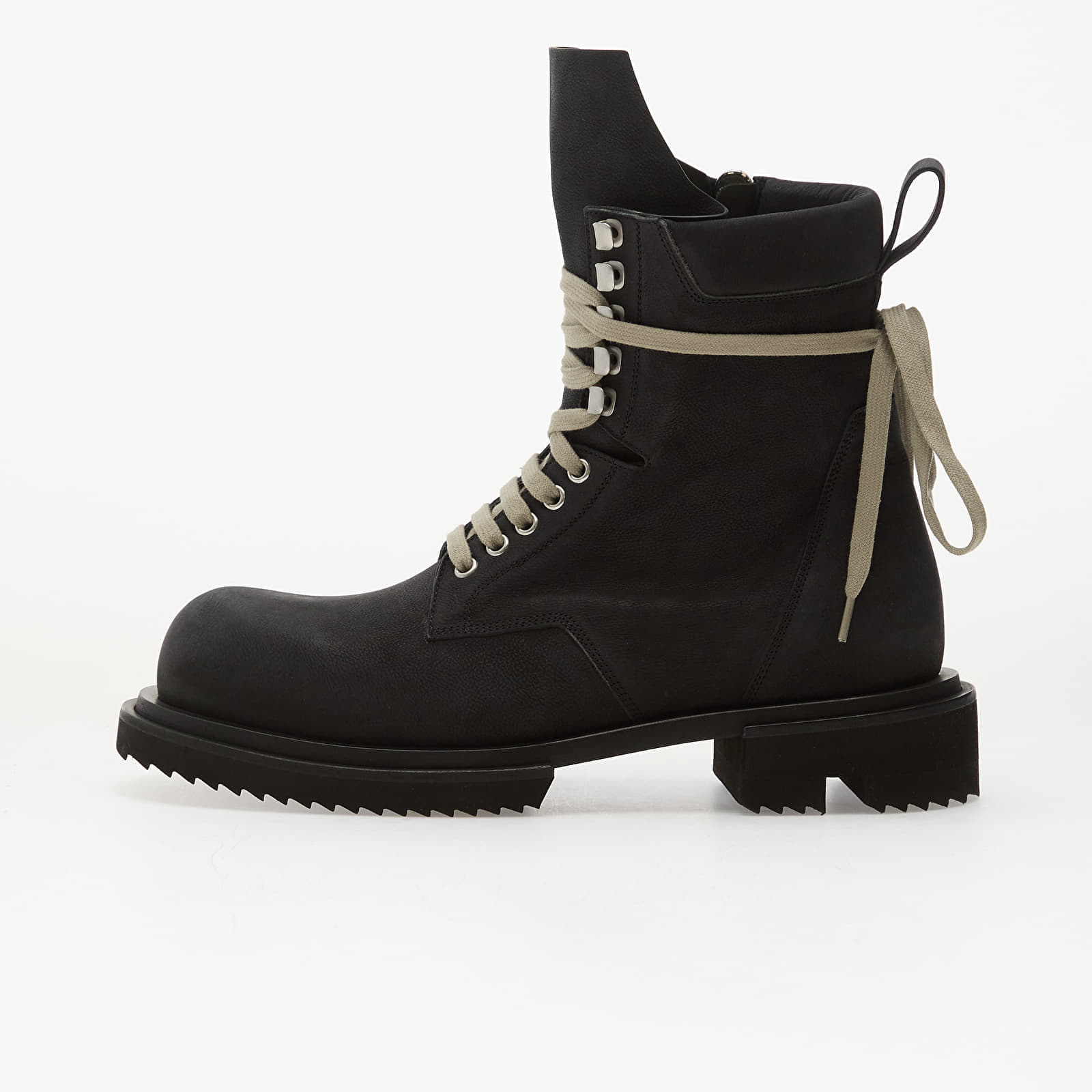 Sneakers Rick Owens DRKSHDW Leather Boots - Low Army Gabe Black EUR 45