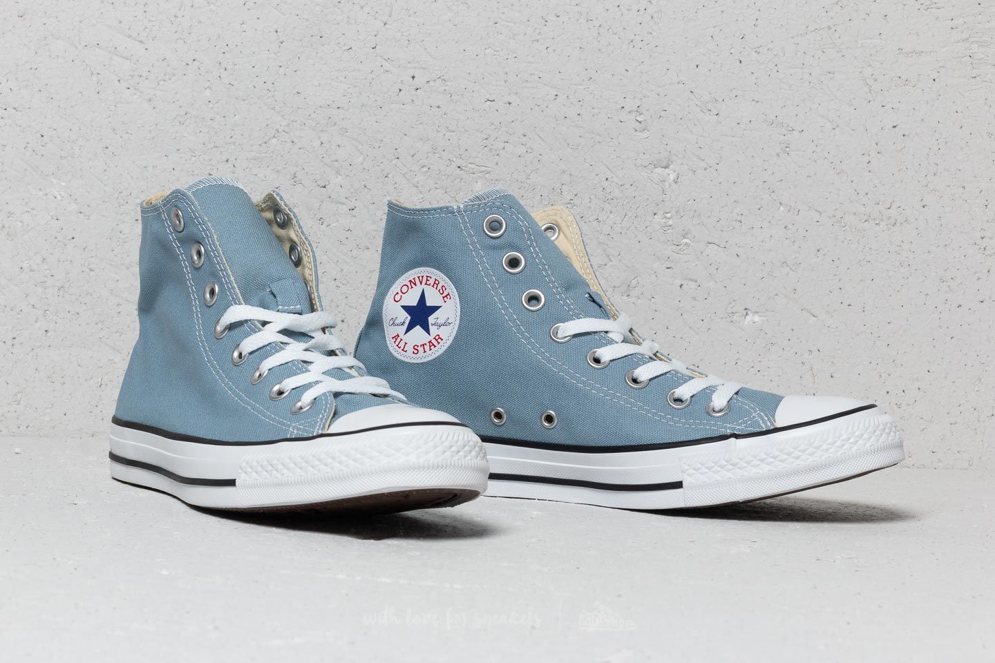 Chuck taylor all star washed denim high top deals