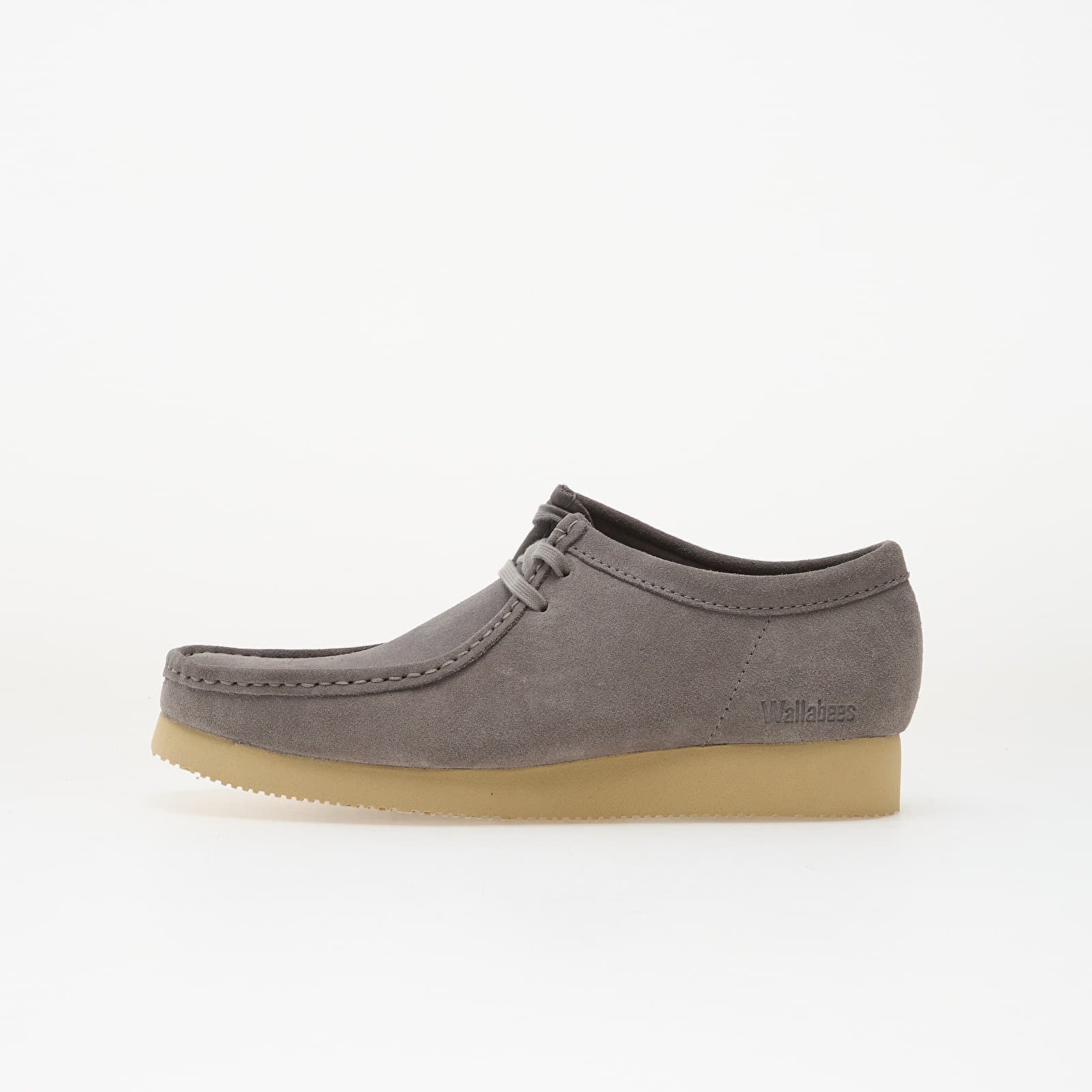 Herresko Clarks Originals Wallabee 2604 Grey Suede