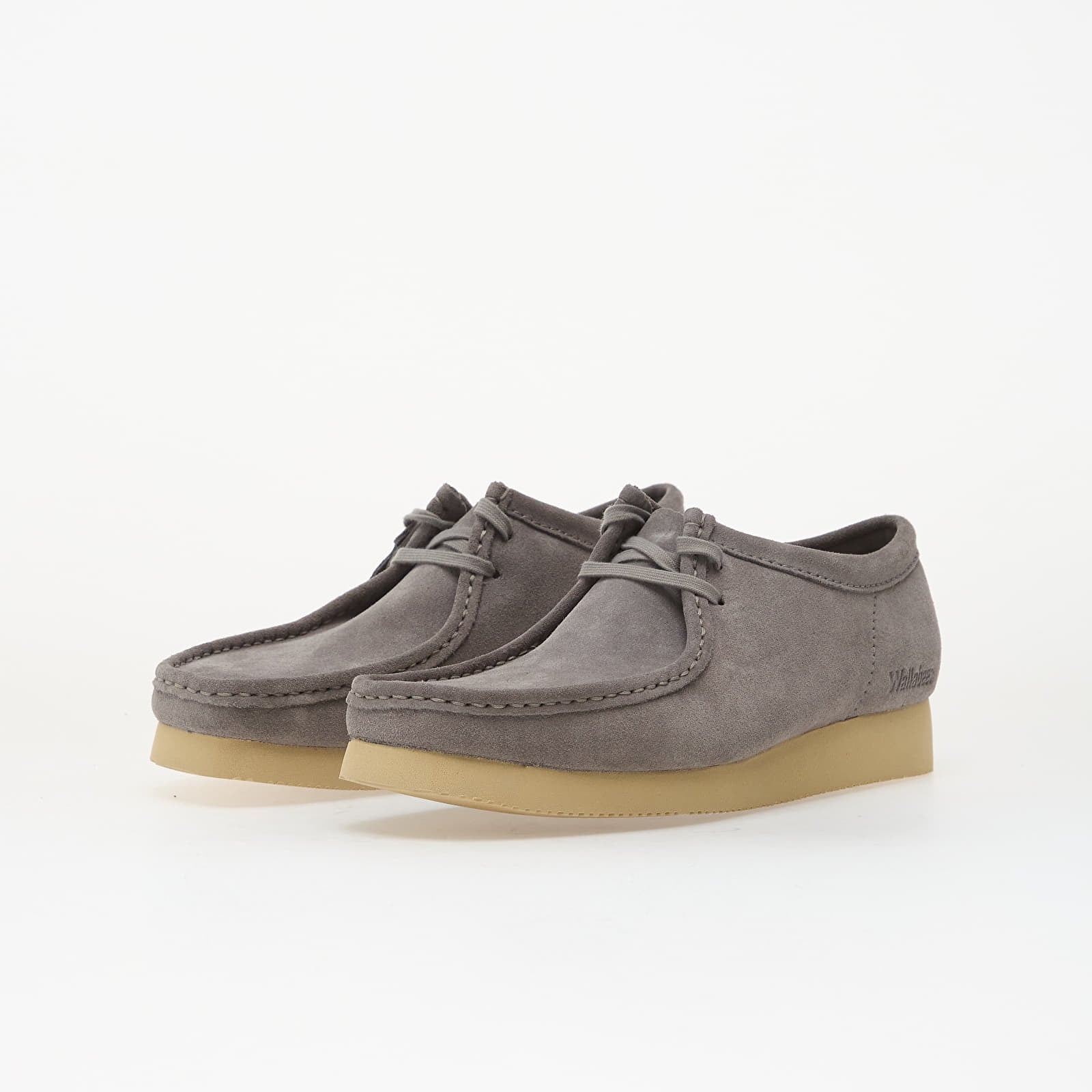Herresko Clarks Originals Wallabee 2604 Grey Suede