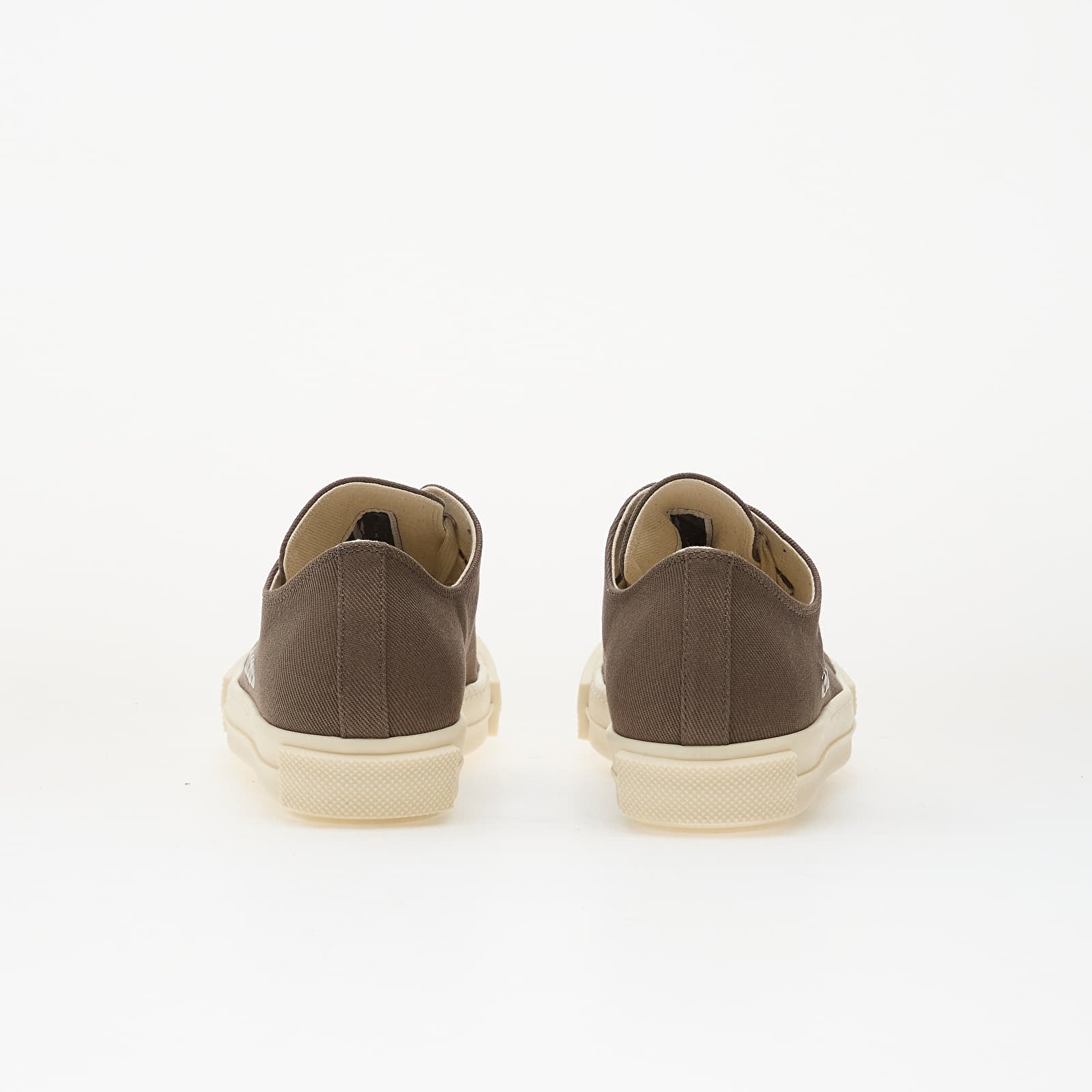 Moški čevlji Rick Owens Denim Shoes - Extreme Low Sneaks Dust/ Milk/ Milk