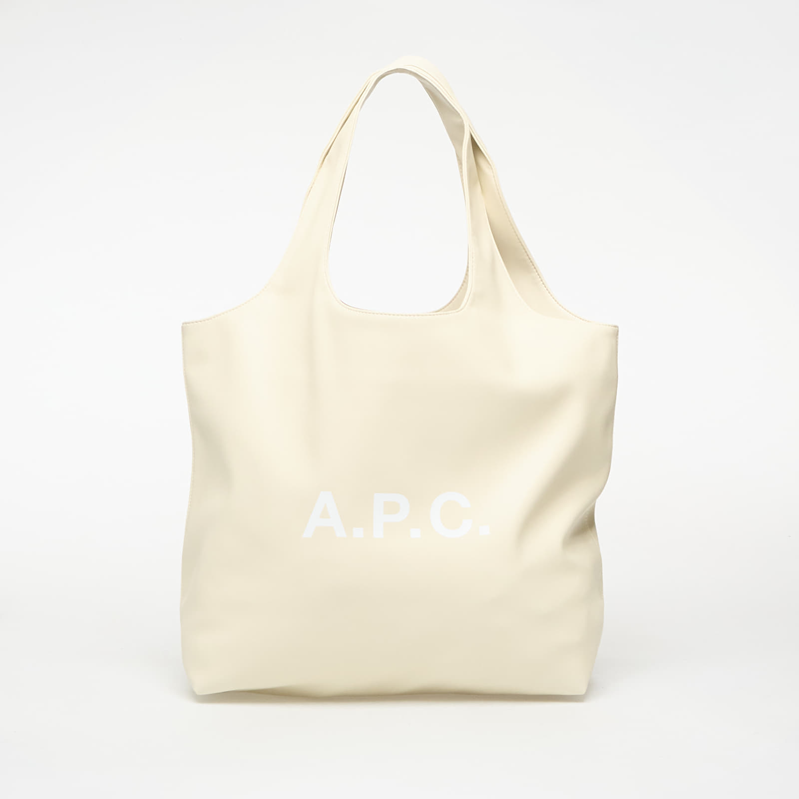 Geantă A.P.C. Ninon Tote Bag Beige Universal