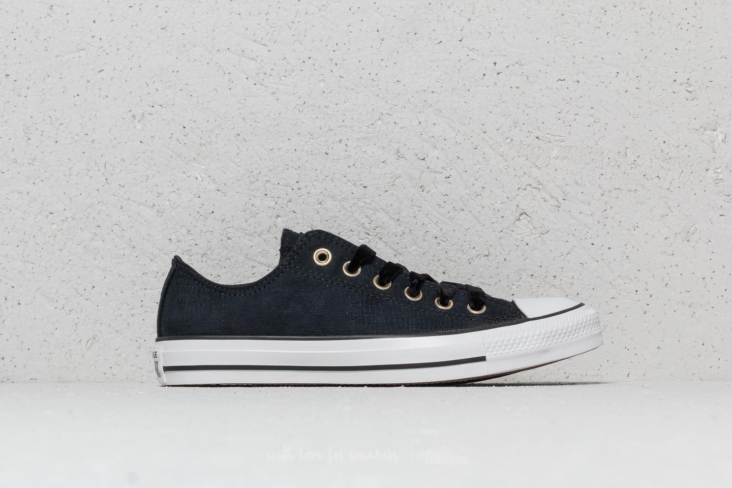Damesko Converse Chuck Taylor All Star OX Black/ Black/ White