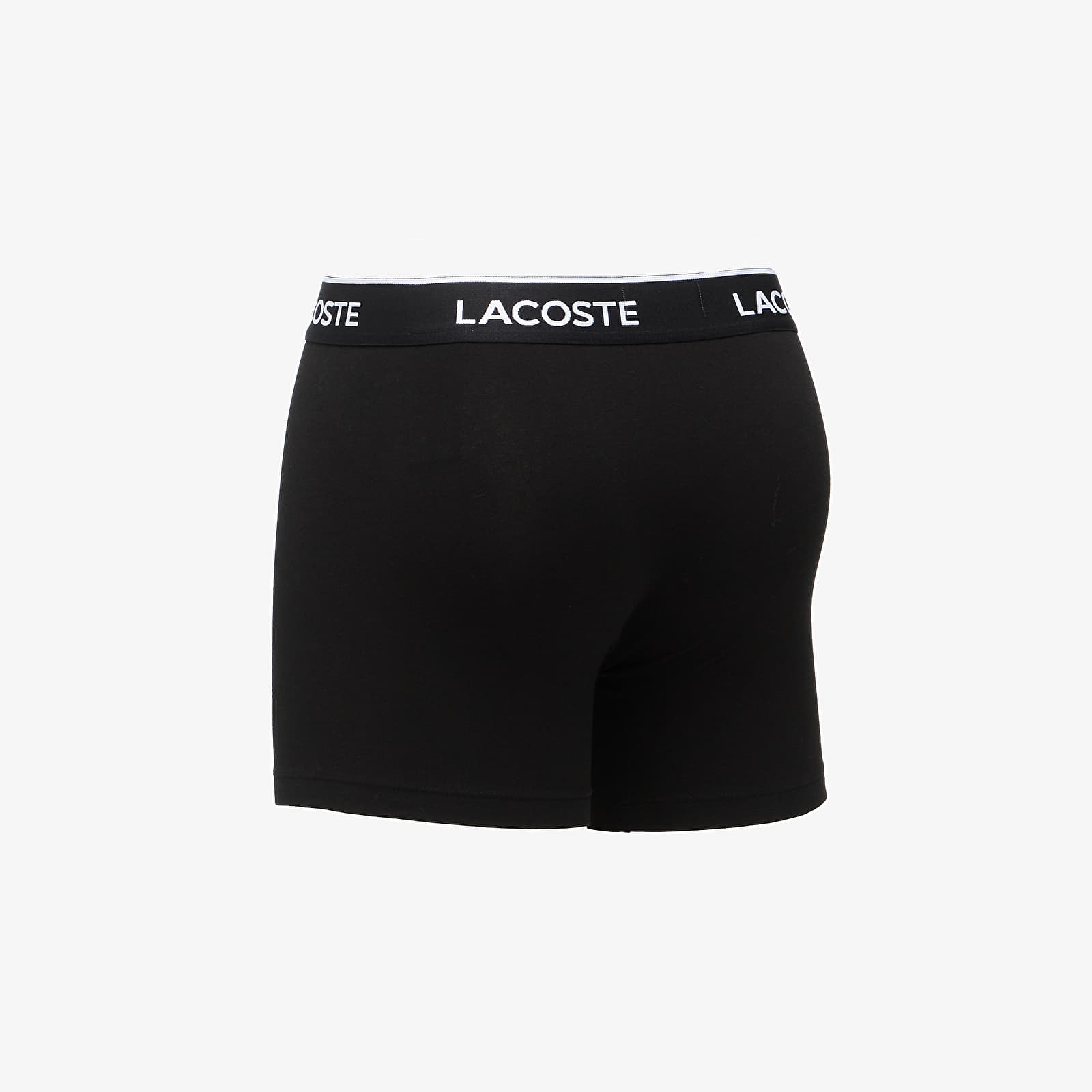 Boksershorts til mænd LACOSTE 3-Pack Boxer Brief Black