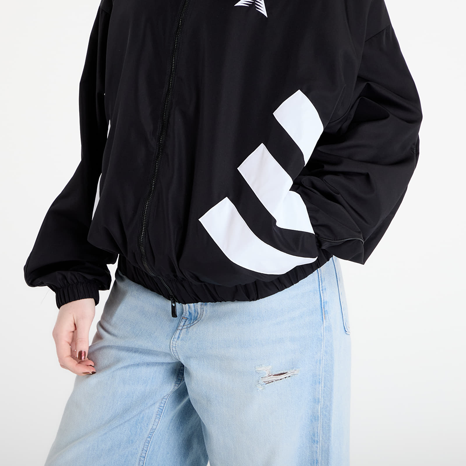 Hettegensere for menn adidas Anthony Edwards Foundation Track Track Top Black