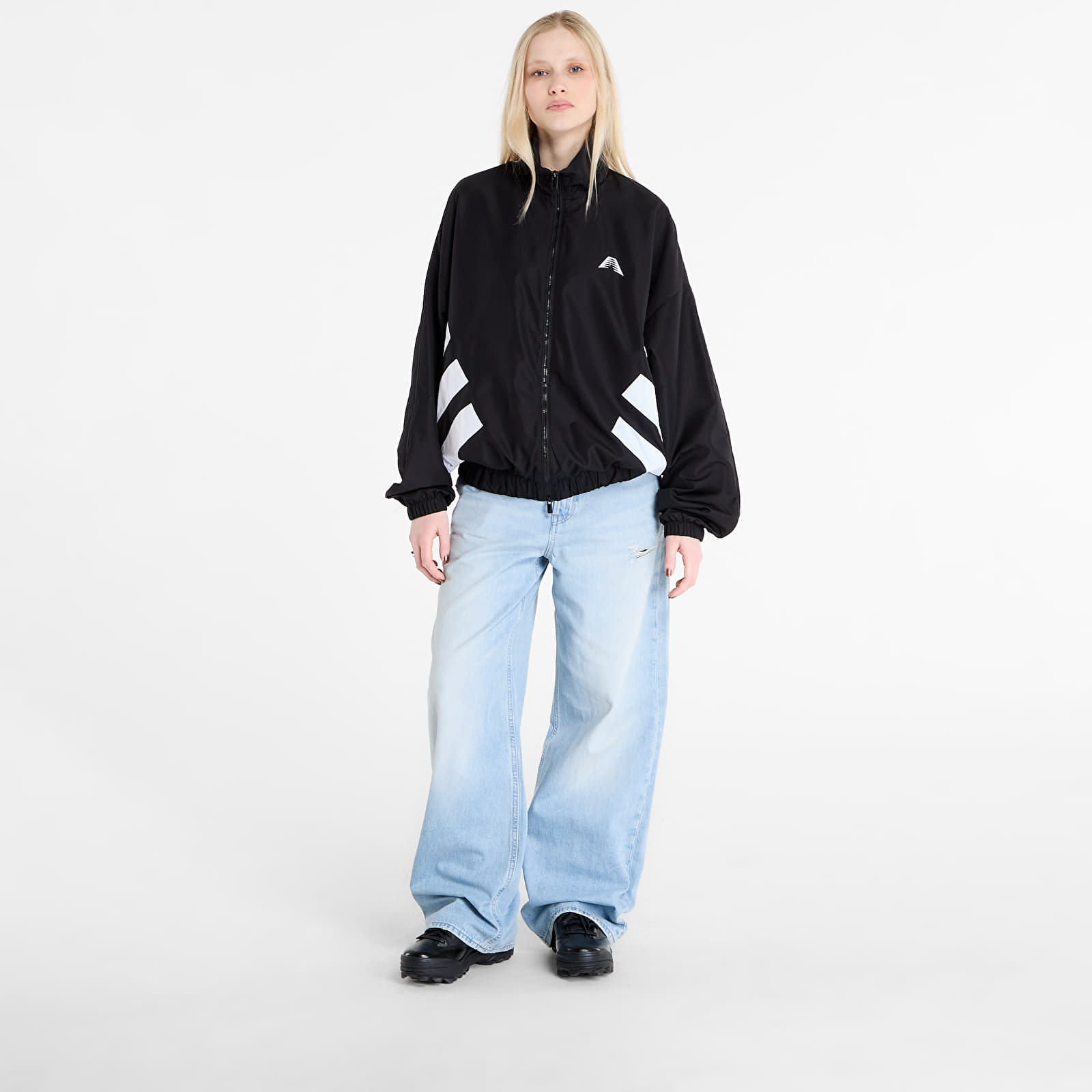 Hettegensere for menn adidas Anthony Edwards Foundation Track Track Top Black