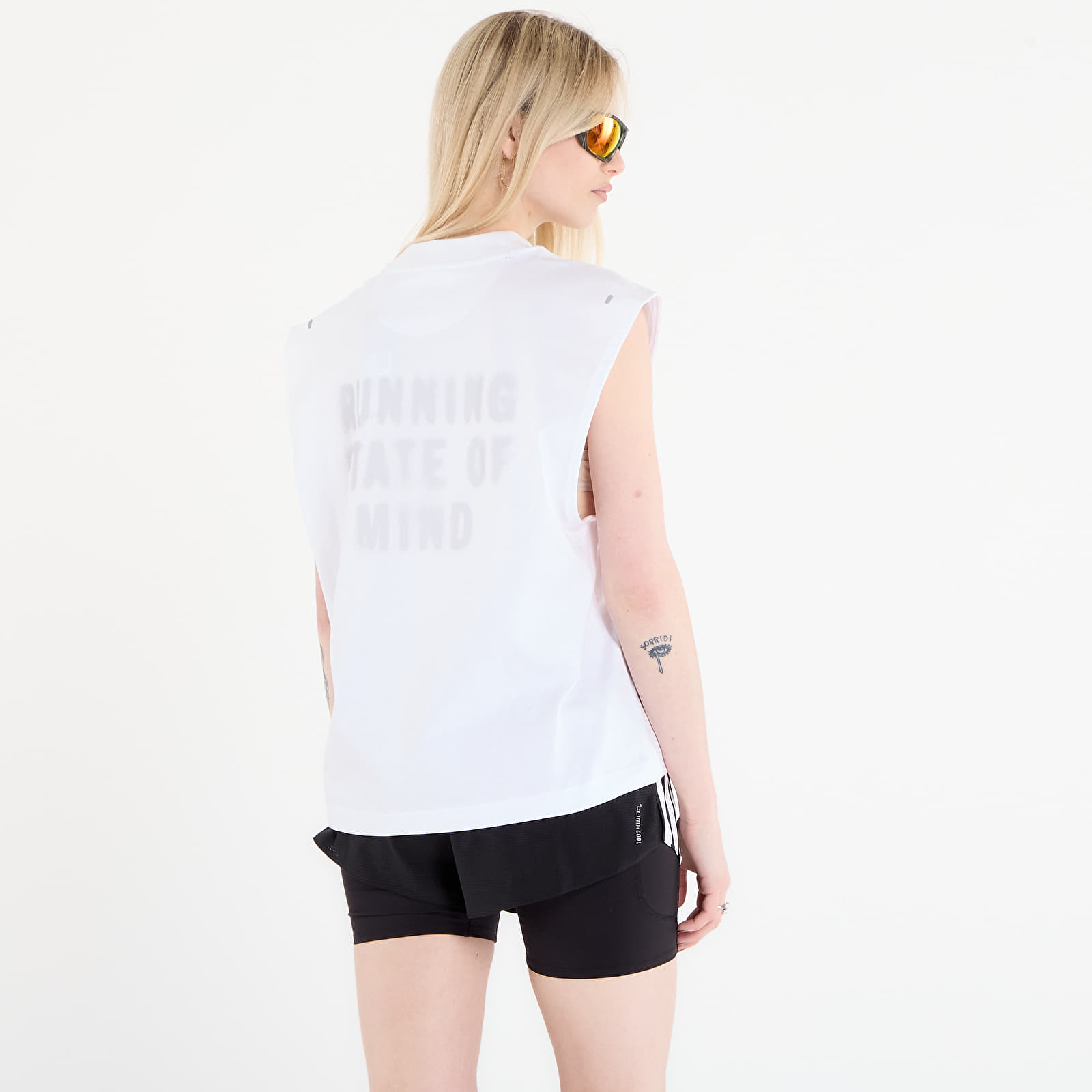 Maiouri pentru bărbați adidas Adi365 Cheering Tank Top White