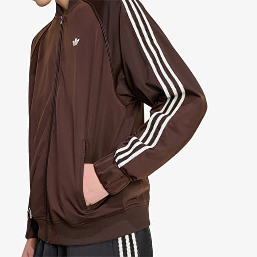 Men's hoodies adidas Britcore Superstar Tracktop Aurora Coffee