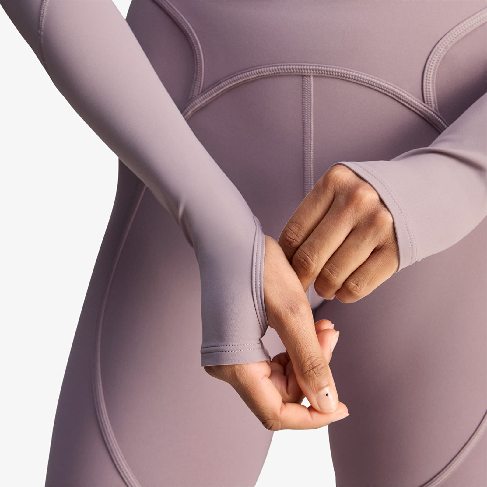 Bluze pentru femei adidas x Stella Mccartney Training Longsleeve Crop Legacy Purple