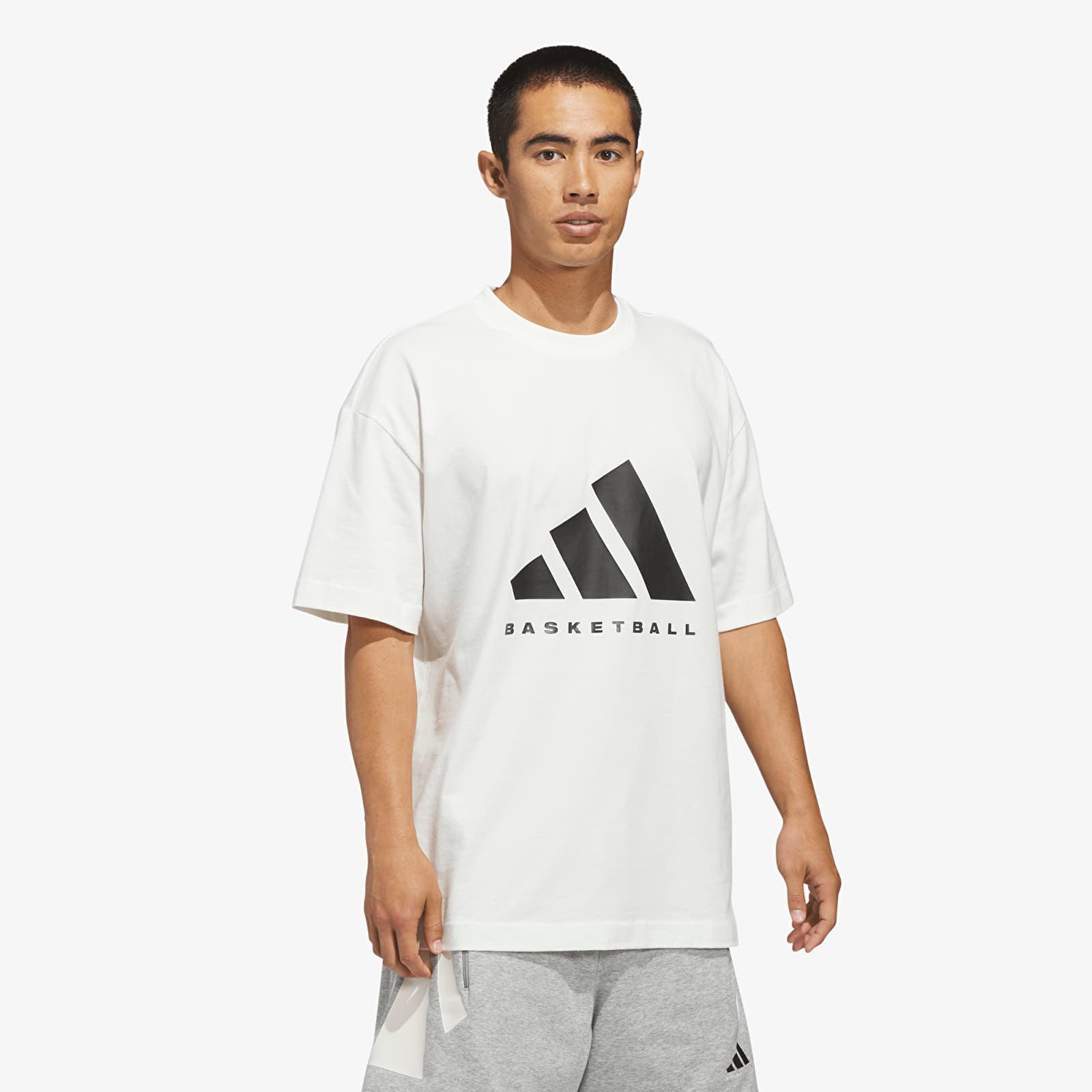 T-shirts adidas Adidas Ss Tee Off White/ Black