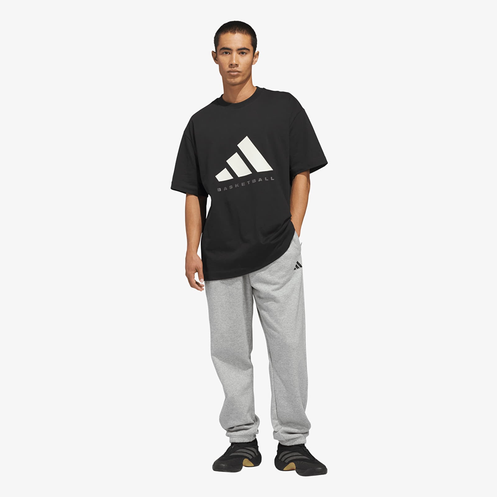 Koszulki adidas Adidas Ss Tee UNISEX Black/ Off White