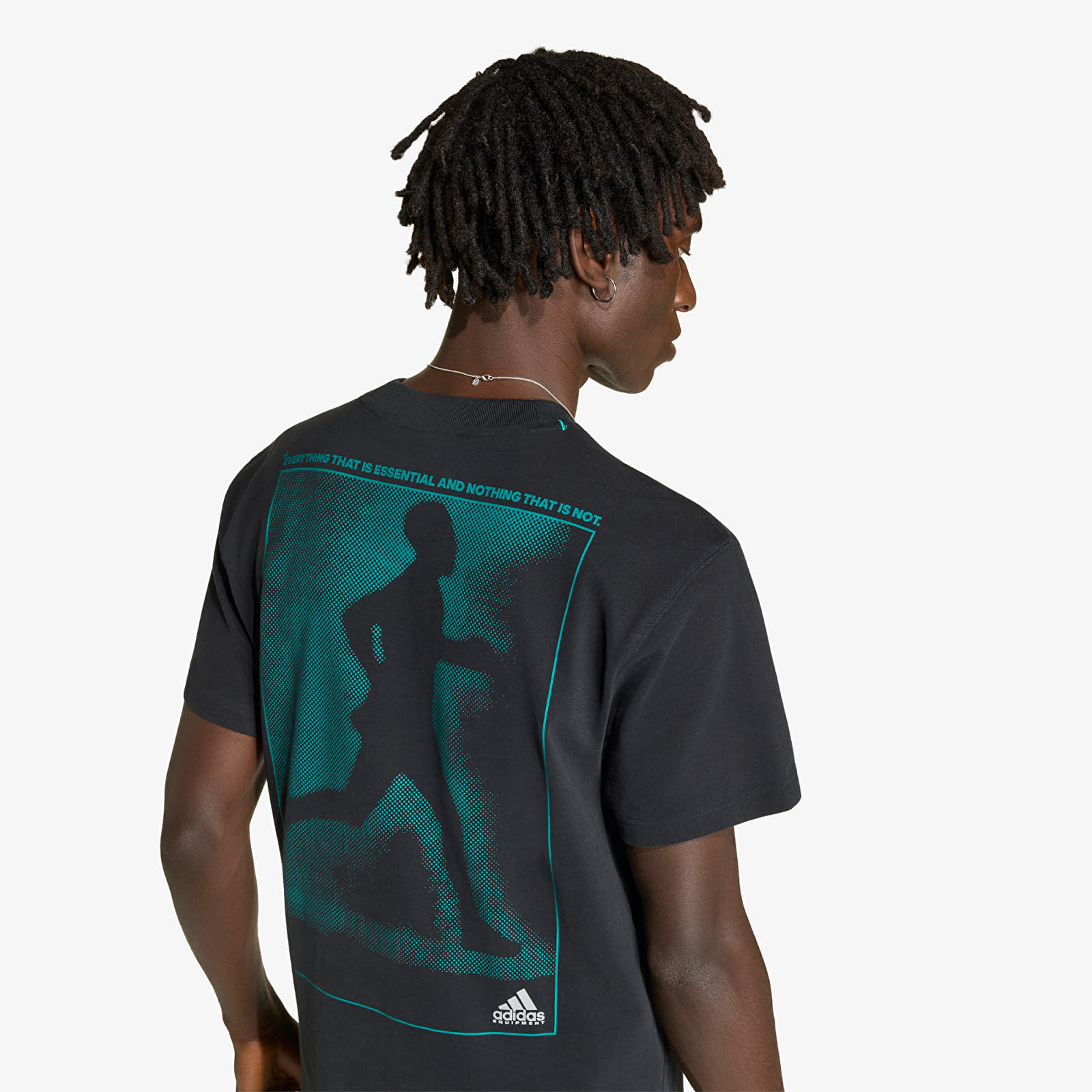   Μπλούζες adidas Equipment Graphix Tee Black