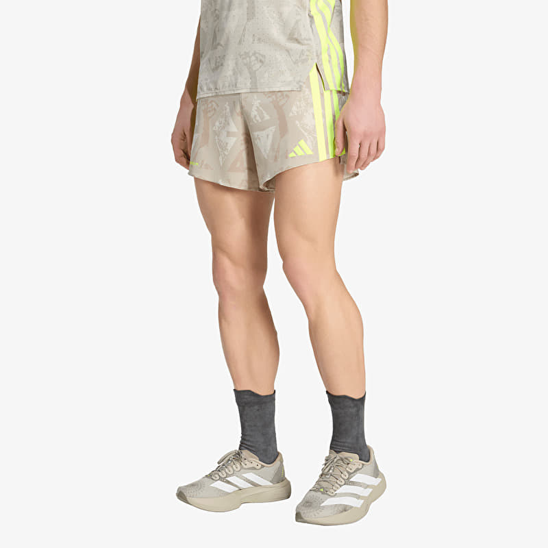 Шорти adidas Adizero Labrum Gel Pocket Shorts Sesame/ Solar Yellow